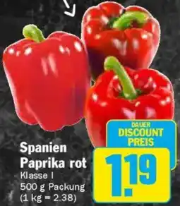 AEZ Spanien Paprika rot Angebot