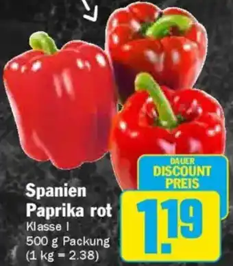 AEZ Spanien Paprika rot Angebot