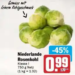 AEZ Niederlande Rosenkohl Angebot
