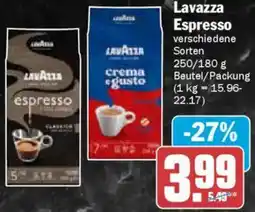 AEZ Lavazza Espresso Angebot
