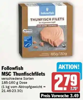 AEZ Followfish MSC Thunfischfilets Angebot
