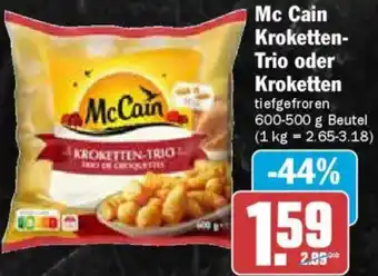 AEZ Mc Cain Kroketten Trio oder Kroketten Angebot