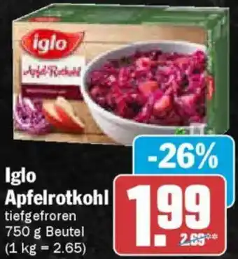 AEZ Iglo Apfelrotkohl Angebot
