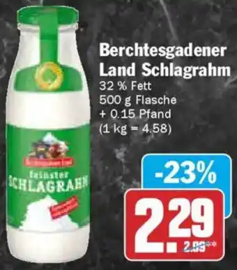 AEZ Berchtesgadener Land Schlagrahm Angebot