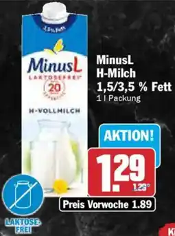 AEZ MinusL H-Milch Angebot