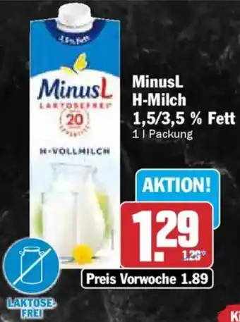 AEZ MinusL H-Milch Angebot