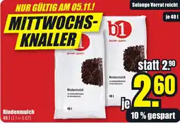 B1 Discount Baumarkt Rindenmulch Angebot