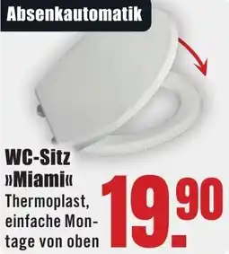 B1 Discount Baumarkt WC-Sitz Miami Angebot