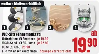 B1 Discount Baumarkt WC-Sitz Thermoplast Angebot