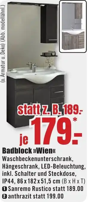 B1 Discount Baumarkt Badblock Wien Angebot
