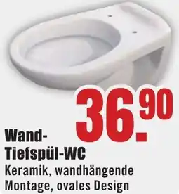 B1 Discount Baumarkt Wand Tiefspül-WC Angebot