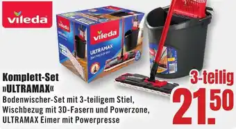 B1 Discount Baumarkt Vileda Komplett-Set ULTRAMAX Angebot