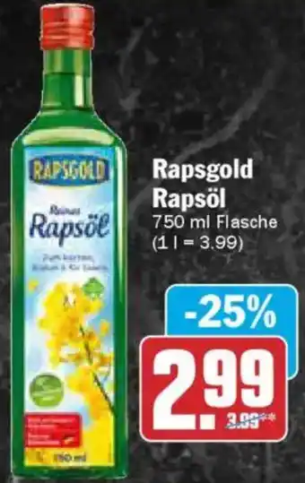 AEZ Rapsgold Rapsöl Angebot