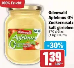 AEZ Odenwald Apfelmus 0% Zuckerzusatz oder kalt gerieben Angebot