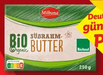 Lidl Milbona Bio-Süßrahmbutter Angebot