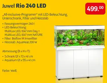 Das Futterhaus Juwel Rio 240 LED Angebot