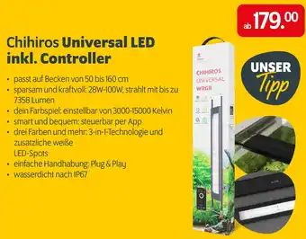 Das Futterhaus Chihiros Universal LED inkl. Controller Angebot