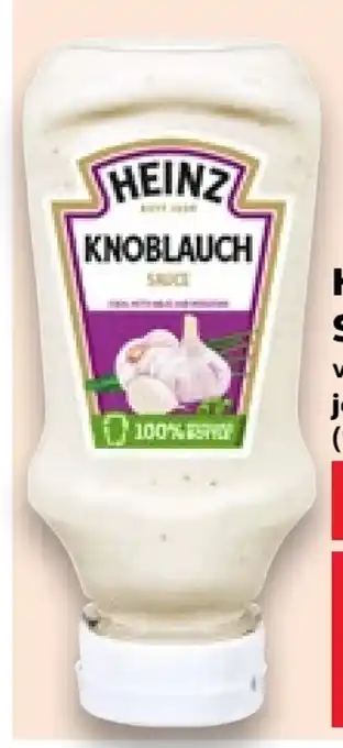 Kaufland Heinz Knoblauch-Sauce Angebot