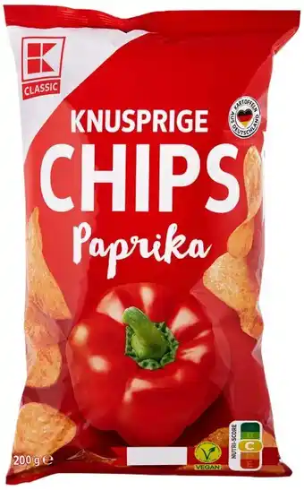 Kaufland K-Classic Chips Paprika Angebot