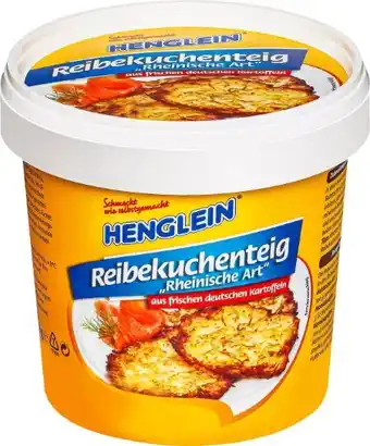 Kaufland Henglein Reibekuchenteig Rheinische Art Angebot