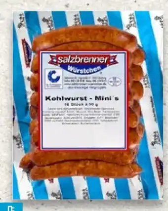 Kaufland Salzbrenner Kohlwurst-Minis Angebot