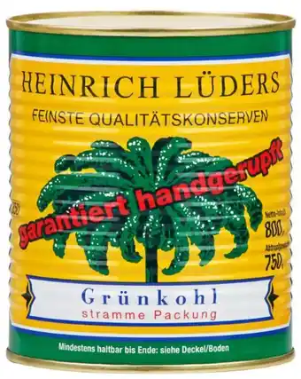 Kaufland Heinrich Lüders Grünkohl Angebot