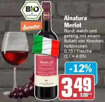 AEZ Alnatura Merlot Angebot