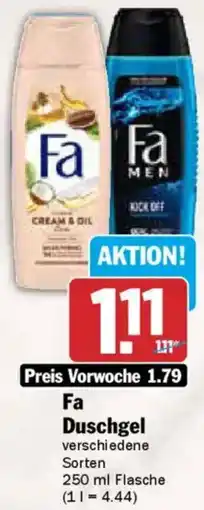 AEZ Fa Duschgel Angebot