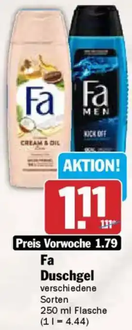 AEZ Fa Duschgel Angebot