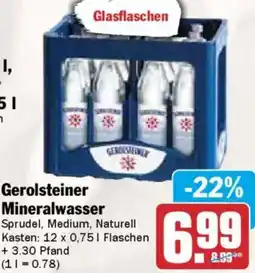 AEZ Gerolsteiner Mineralwasser Angebot