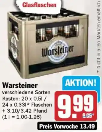 AEZ Warsteiner Angebot