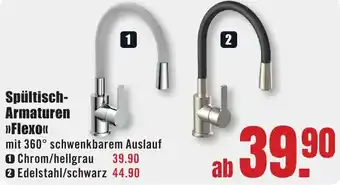 B1 Discount Baumarkt Spültisch Armaturen Flexo Angebot