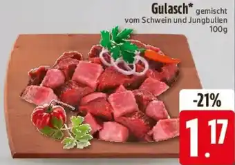 E-Center Gulasch gemischt Angebot