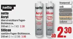 B1 Discount Baumarkt netto Acryl oder Silicon Angebot