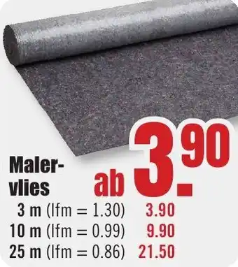 B1 Discount Baumarkt Malervlies Angebot