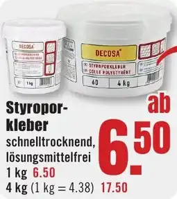 B1 Discount Baumarkt Styroporkleber Angebot