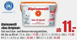 B1 Discount Baumarkt Alpinaweiß Das Original Angebot