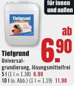 B1 Discount Baumarkt Tiefgrund Angebot