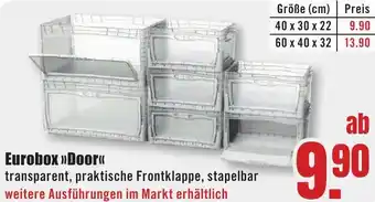 B1 Discount Baumarkt Eurobox Door Angebot