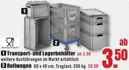 B1 Discount Baumarkt Transport- und Lagerbehälter Angebot