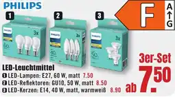 B1 Discount Baumarkt PHILIPS LED-Leuchtmittel Angebot