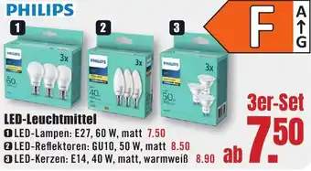 B1 Discount Baumarkt PHILIPS LED-Leuchtmittel Angebot