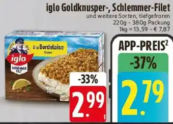Iglo Goldknusper-, Schlemmer-Filet