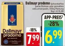 Edeka Dallmayr prodomo Angebot