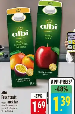 Edeka albi Fruchtsaft oder nektar Angebot