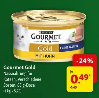 Fressnapf Purina gourmet gold Angebot