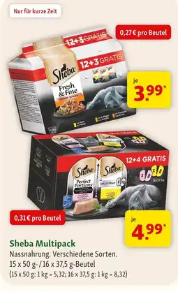 Fressnapf Sheba sheba multipack Angebot