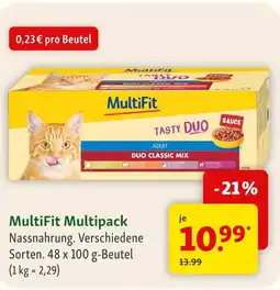 Fressnapf Multifit multipack Angebot