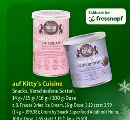 Fressnapf Kitty´s cuisine snacks Angebot
