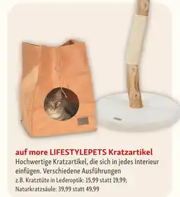 Fressnapf Kratztüte in lederoptik Angebot